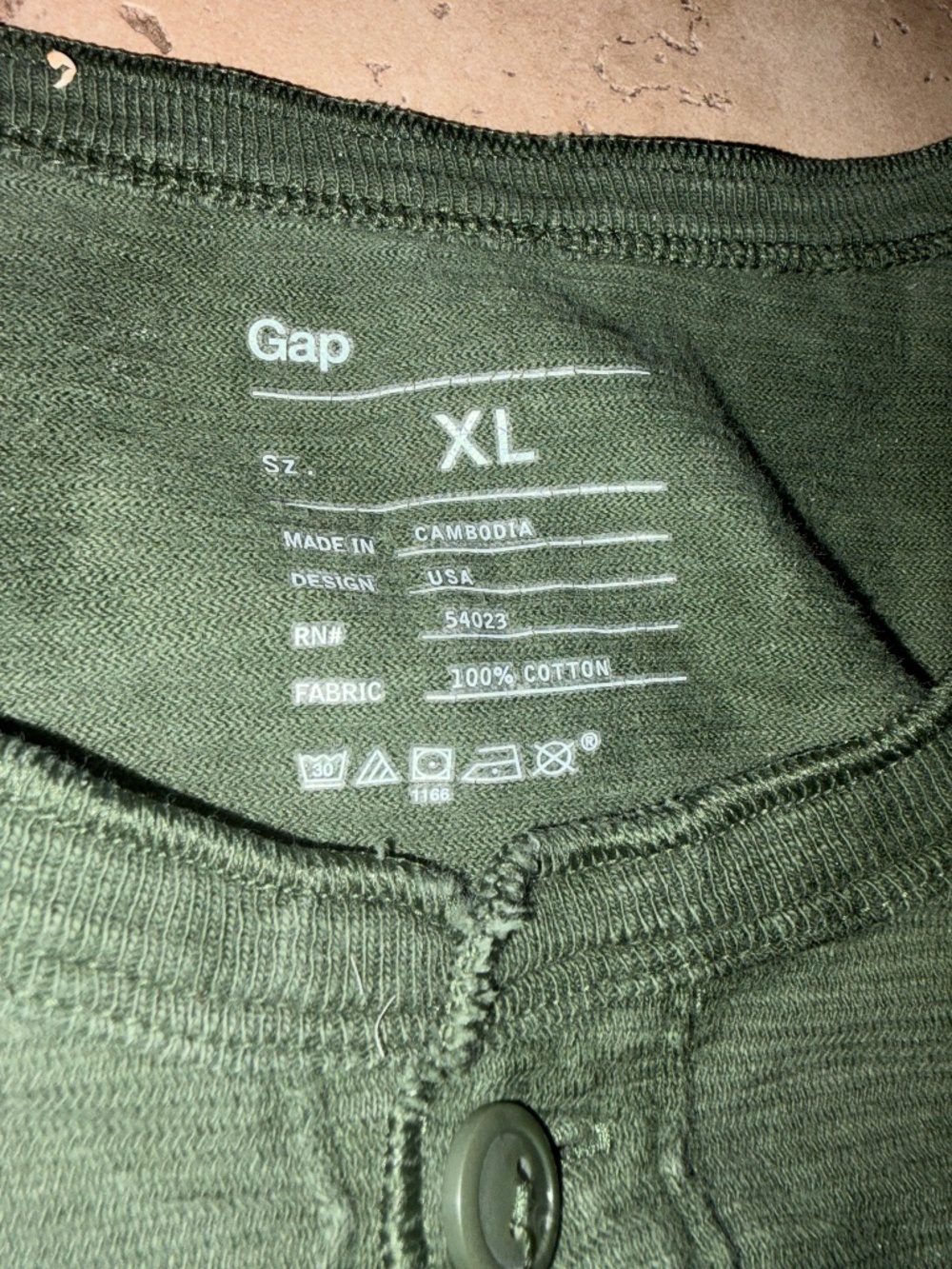 Cap shirt short sleeve